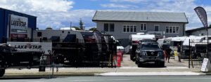 Lake Star RV Caravan Yard Outside View